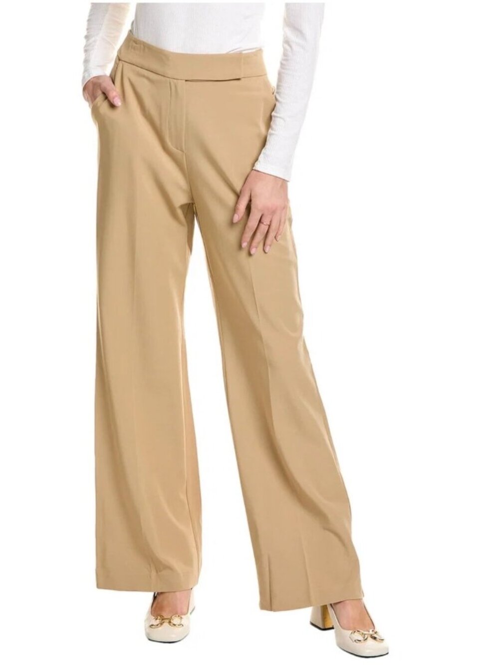 Theo The Label Gaia Women's Wide Leg Dress Pant Size XS